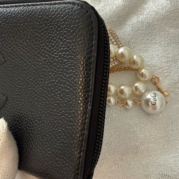 Chic Black Leather Chain Bag - Picture 7 of 11